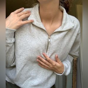 Brandy Melville Quarter Zip